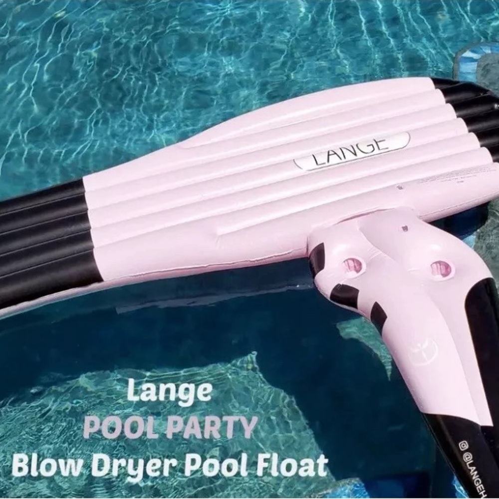 L’ange Hair Dryer Pool Float Blow Dryer Shaped New Sealed Item Open Box No Pump